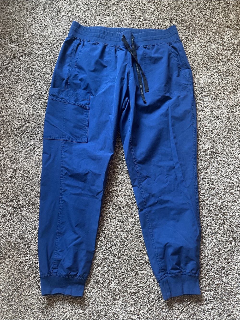 Carhartt Women's Blue Drawstring scrub bottoms